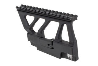 AK Master Mount Optic Mount with full-length top rail is designed for Yugo rifles.